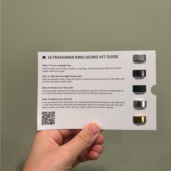 Ultrahuman Ring Sizing Kit - Picture 3 of 3